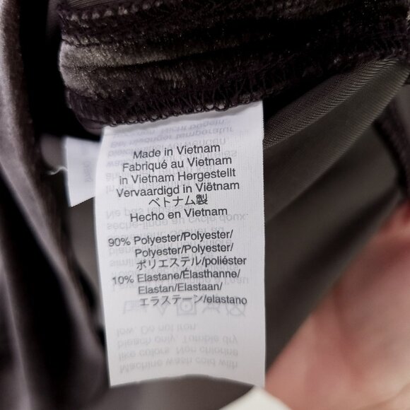 Madewell Velvet Butterfly Top Size Medium Dolman Flutter Short Sleeve - Picture 10 of 12